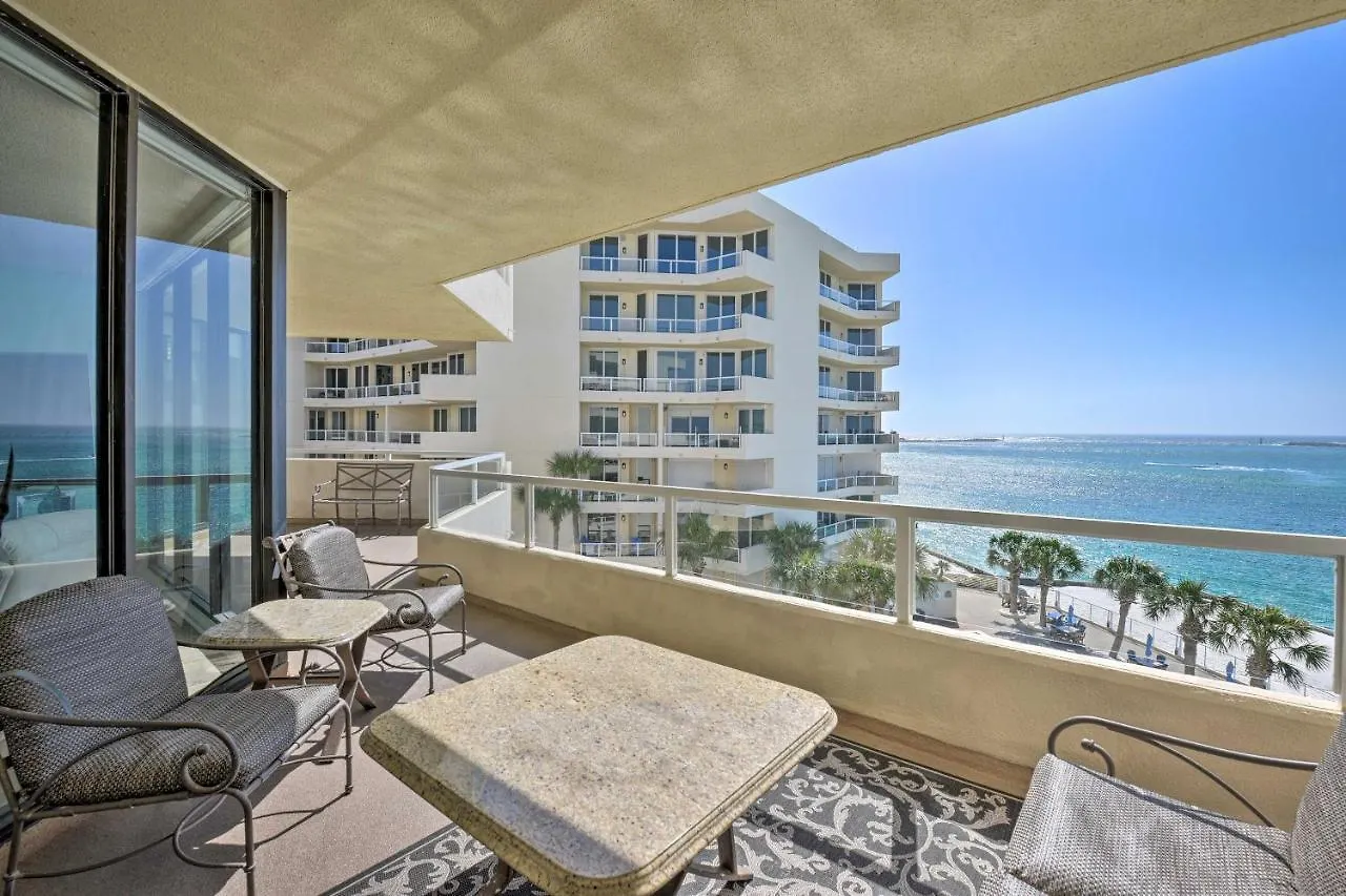 Gulf View Destin Condo With Resort Pool And Spa! 0*,