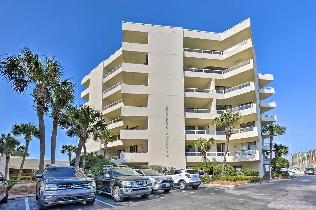 Apartment Gulf View Destin Condo With Resort Pool And Spa!